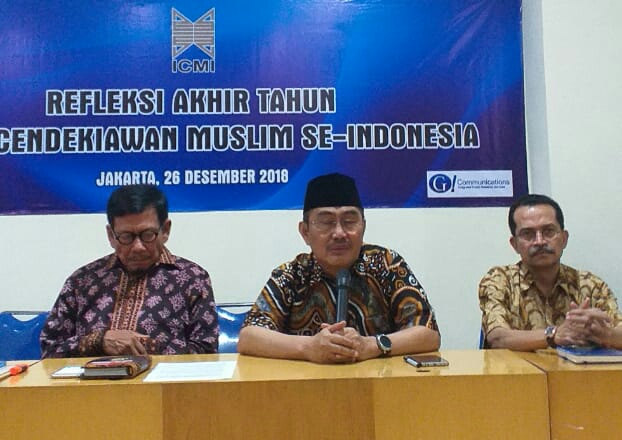 Jelang Akhir 2018, ICMI Beri Catatan Apresiasi Kinerja Pemerintah