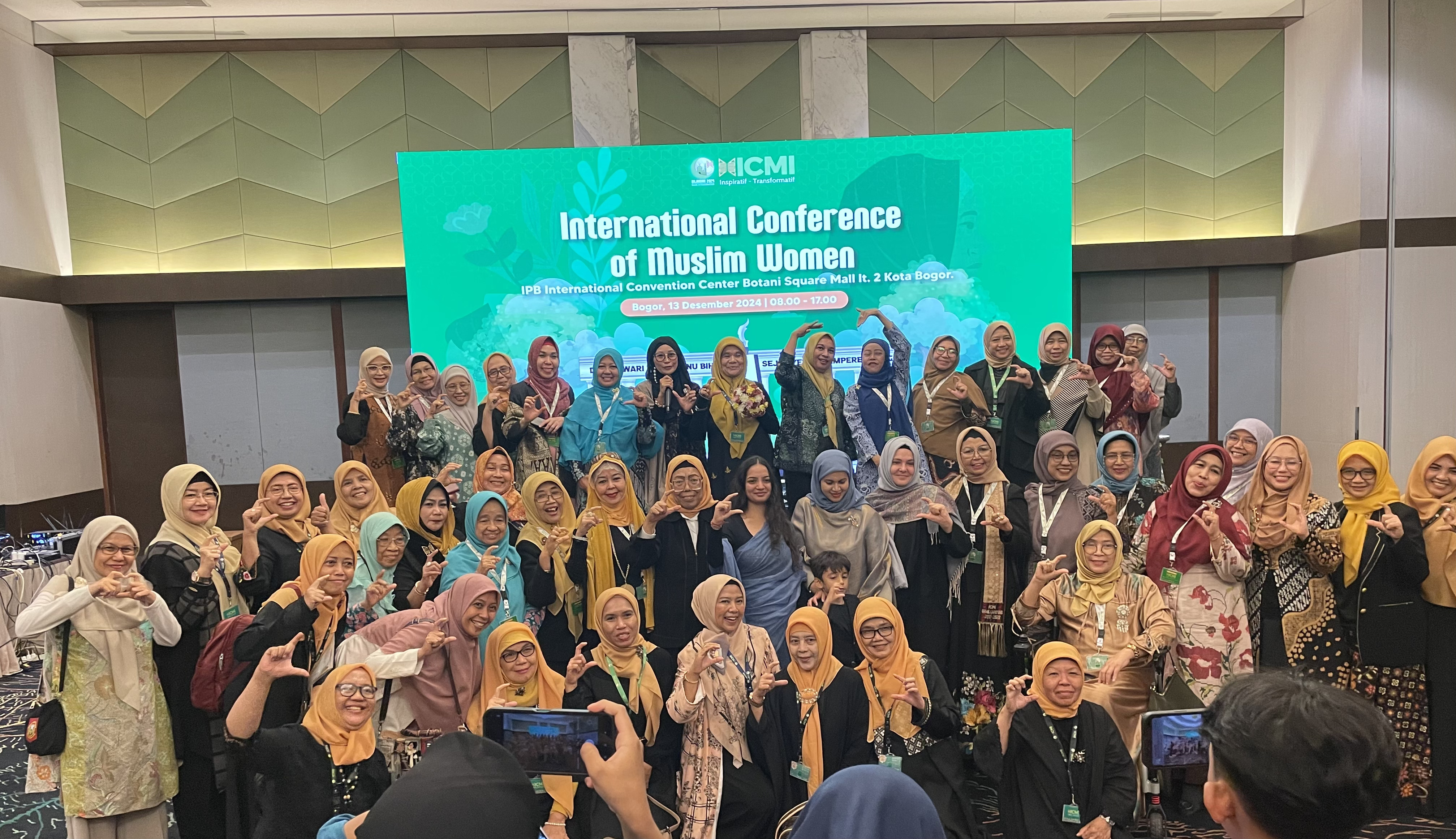 ICMI SELENGGARAKAN INTERNATIONAL CONFERENCE OF MUSLIM WOMEN