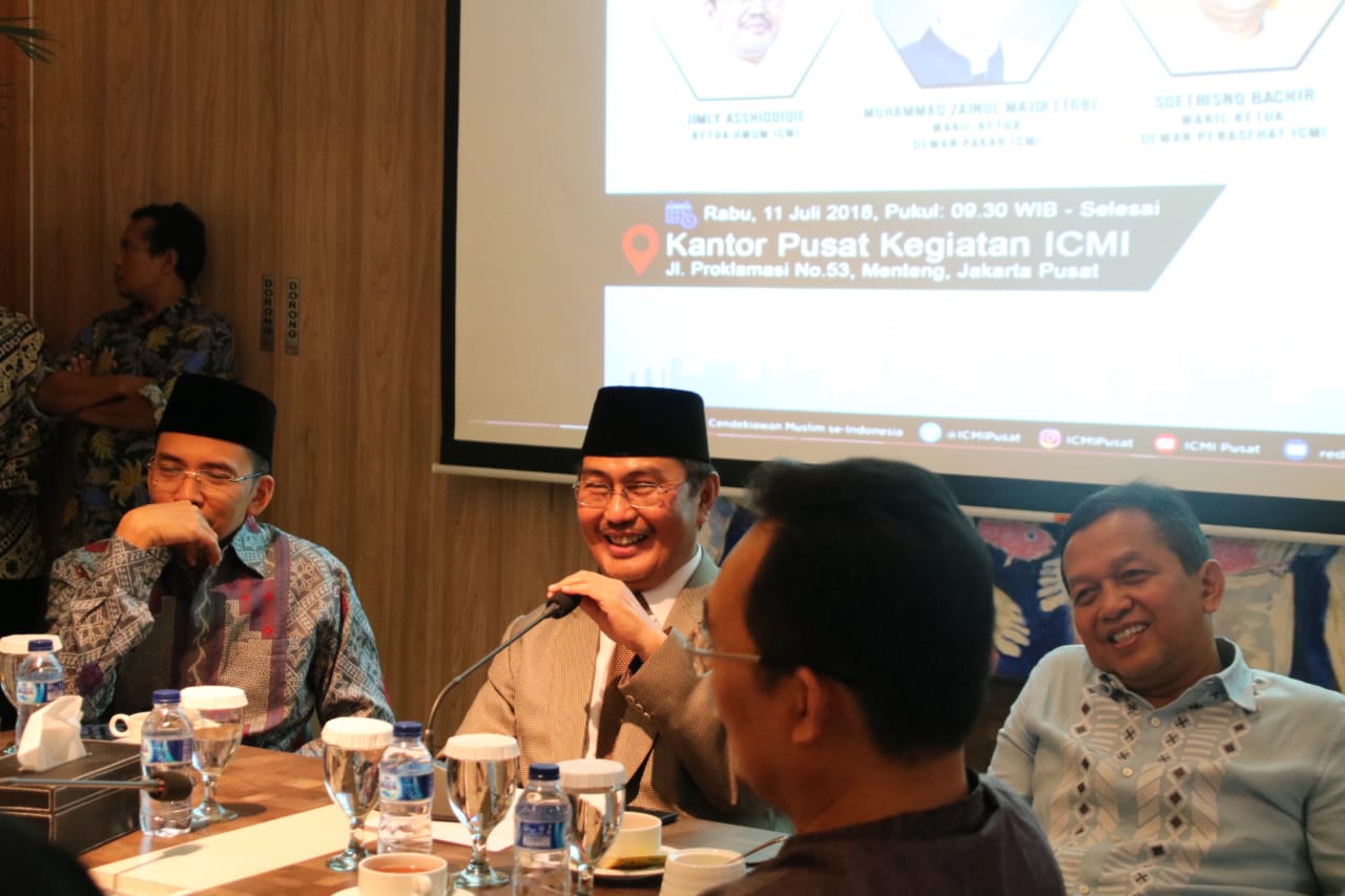 Diskusikan Ekonomi Pancasila, ICMI Hadirkan TGB, Soetrisno Bachir dan Syafii Antonio