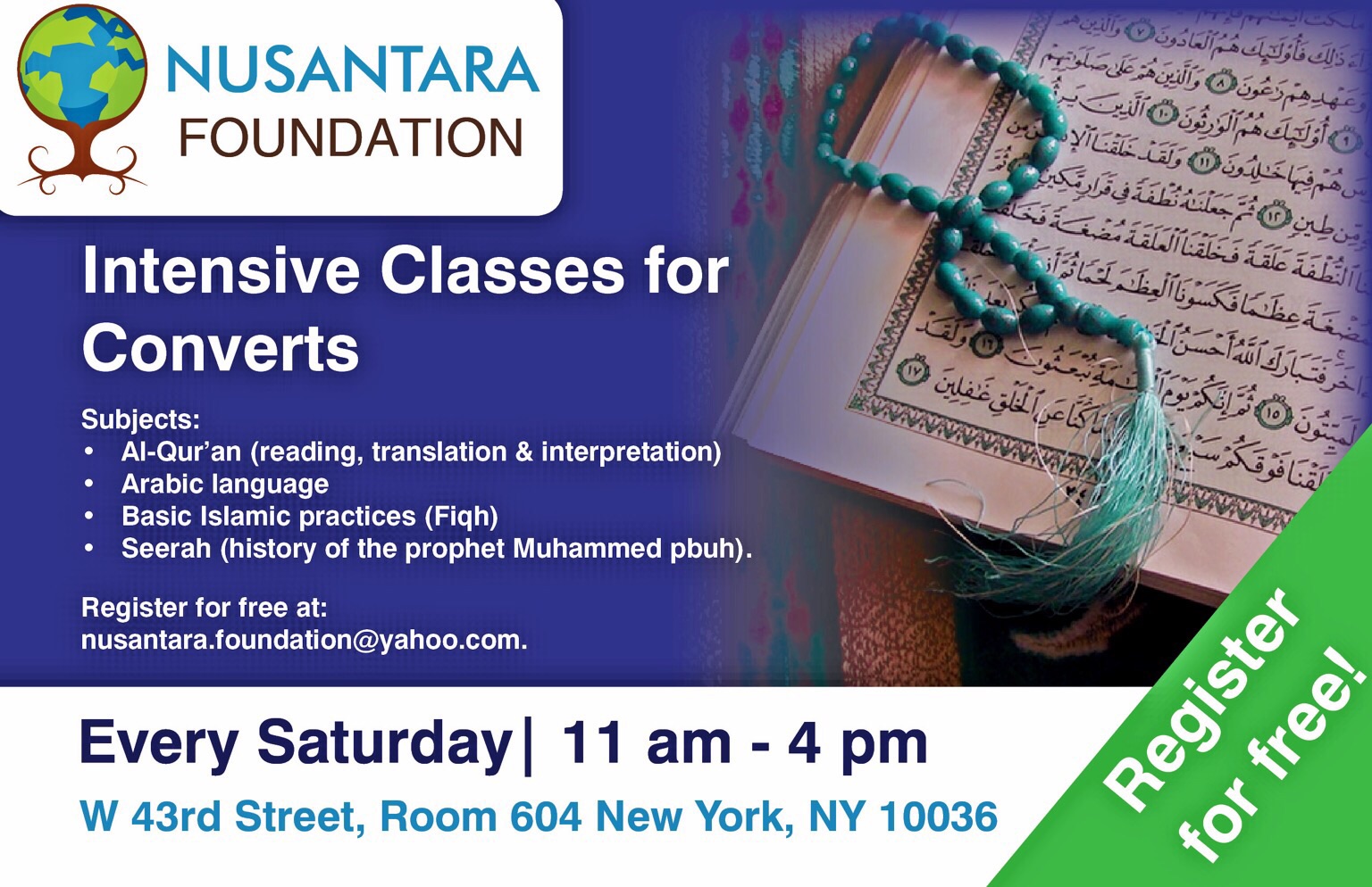 Ketua ICMI Orsat New York Dirikan Nusantara Foundation Di AS
