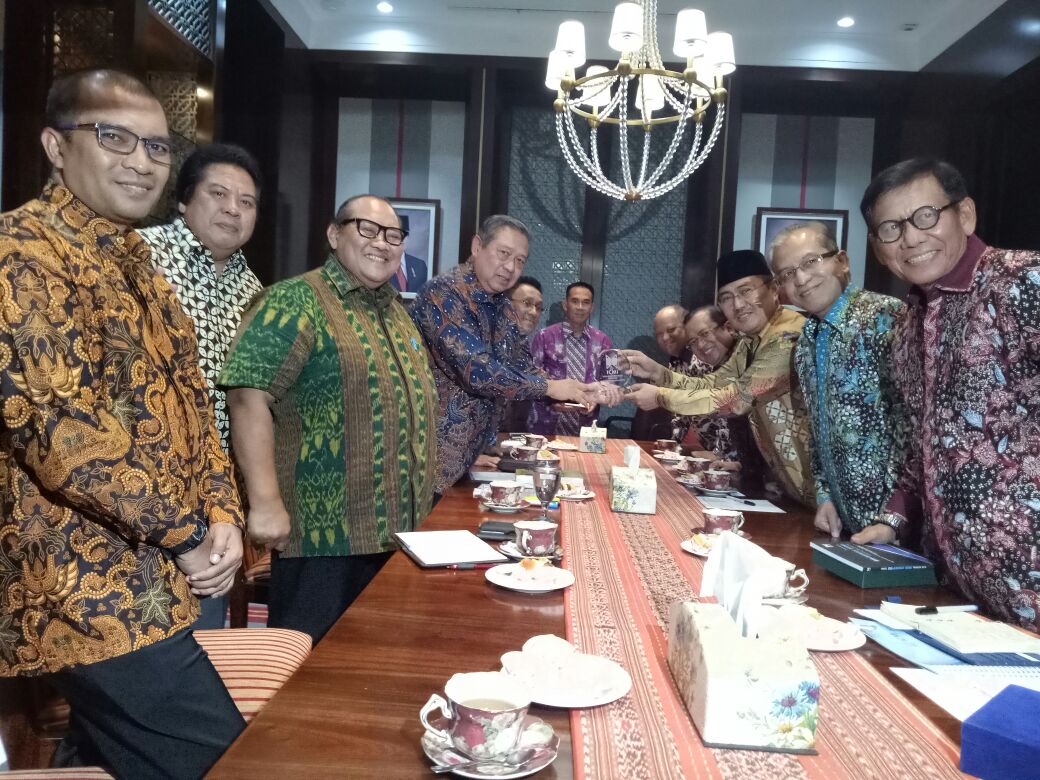 Bahas Penerapan Ekonomi Pasar Pancasila, ICMI Sambangi Mantan Presiden SBY