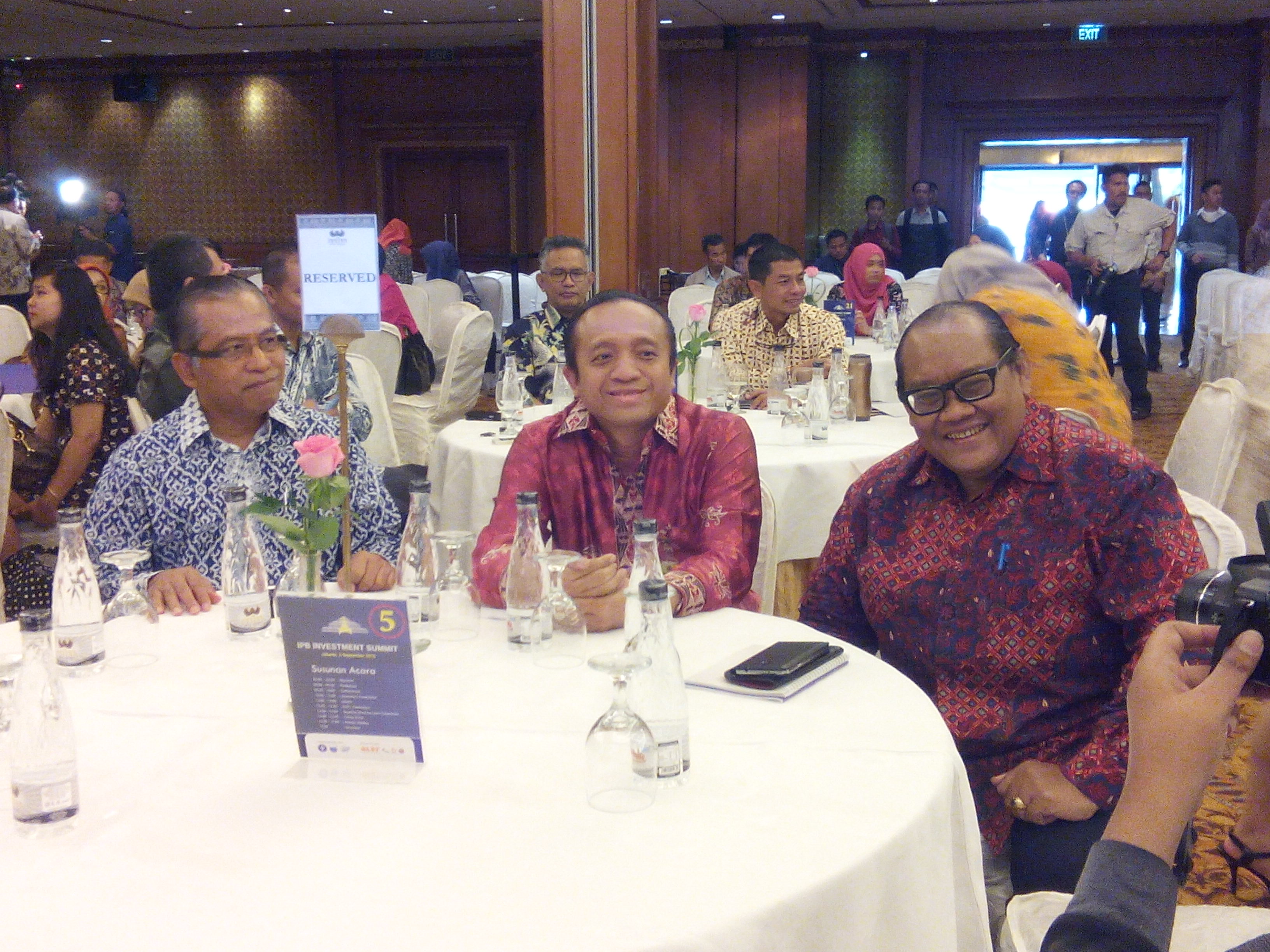 Presidium ICMI Hadir Dalam IPB Investment Summit 2015