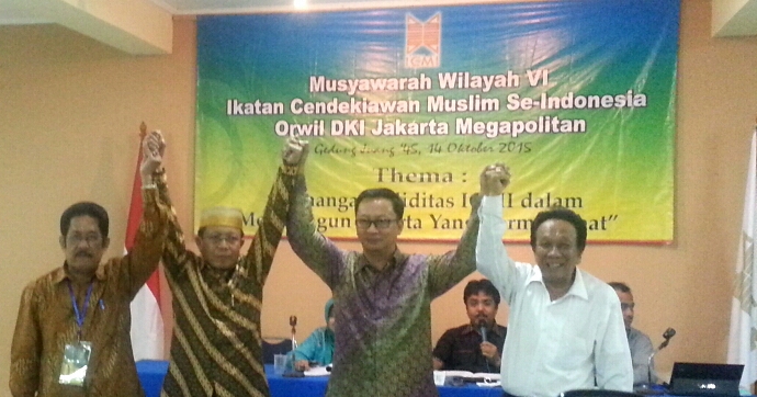 Andi Anzhar Kembali Pimpin ICMI DKI Jakarta