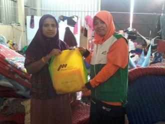 YMN Salurkan Bantuan 100 Mungkena Untuk Pengungsi Rohingya
