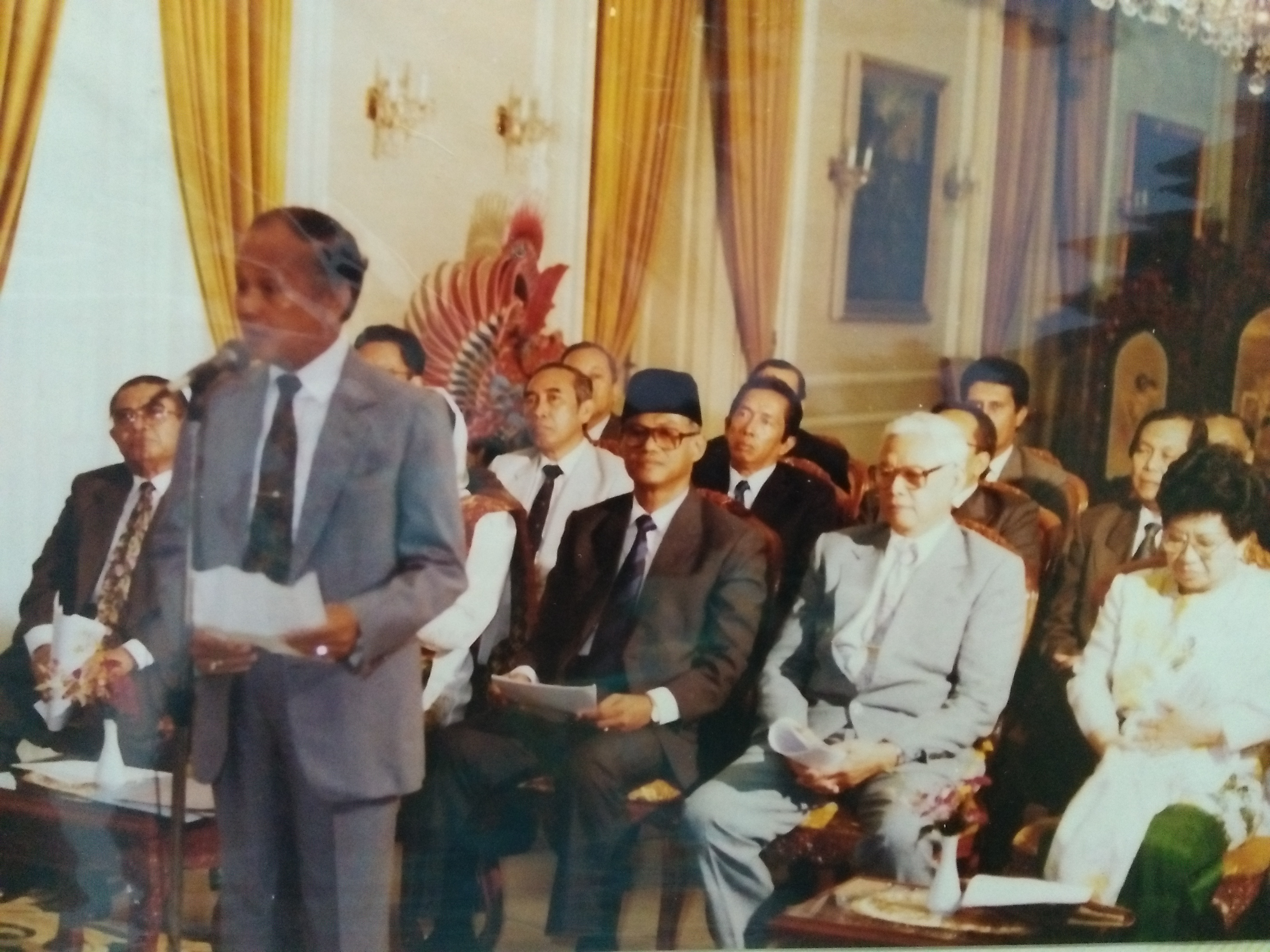 Silaturahmi ICMI di Istana Presiden 1991