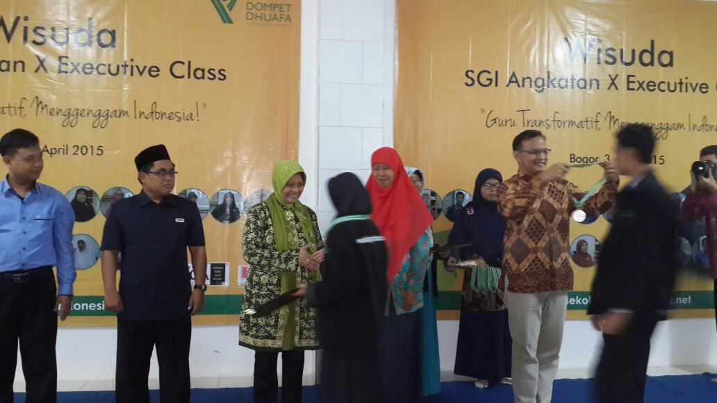 Kegiatan Wisuda Guru Dompet Dhuafa Bersama ICMI