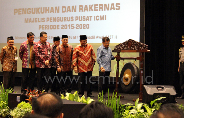 Pembukaan Rakernas oleh Ketua Dewan Penasehat ICMI