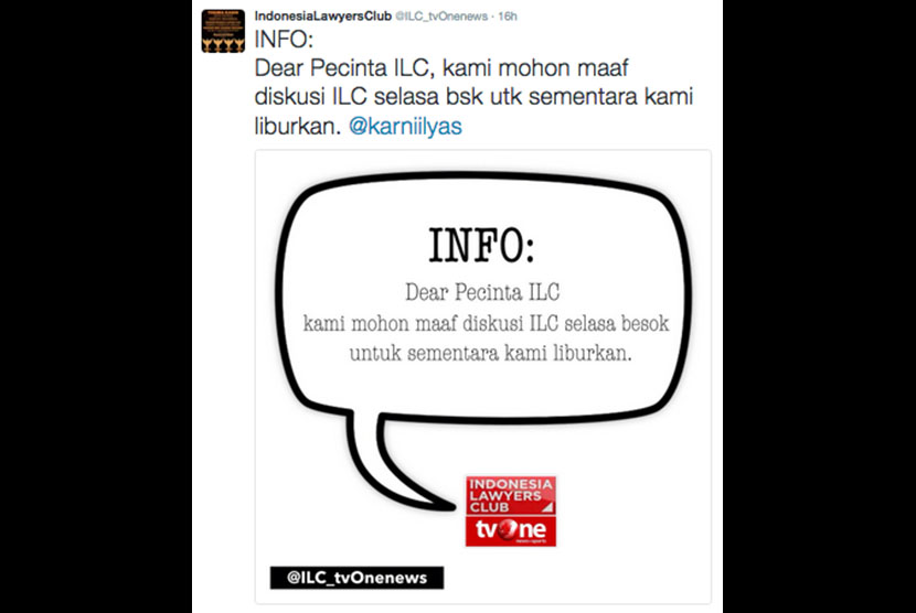 Dewan Pakar ICMI: Aneh Masih Kontrol Media