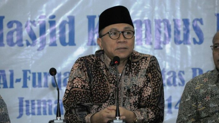 Zulkifli Hasan: Pemimpin Harusnya Jadi Pelayan Masyarakat