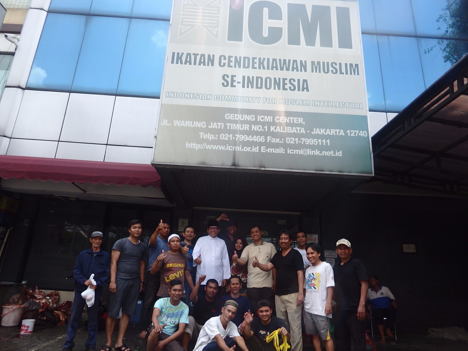 Kurban Idul Adha 1437 H di Kantor ICMI