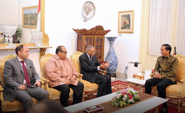 Perwakilan IDB dan ICMI Disambut Presiden RI Joko Widodo