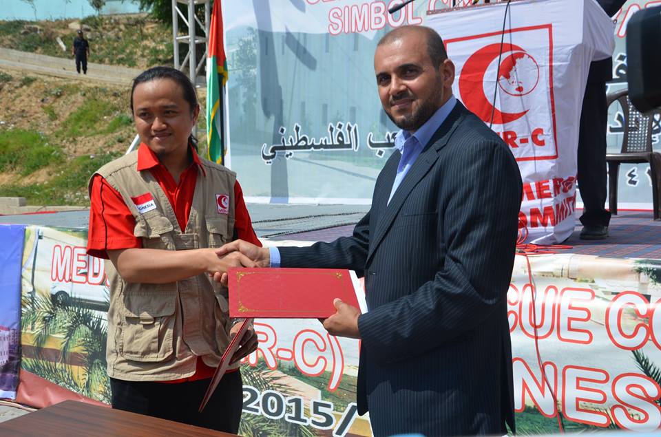 Mer-C Serahkan RS Indonesia Di Gaza Kepada Palestina