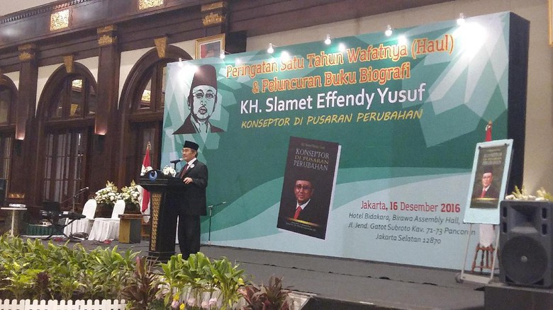 Ini Komentar Ketum ICMI Terkat Sosok Slamet Effendy