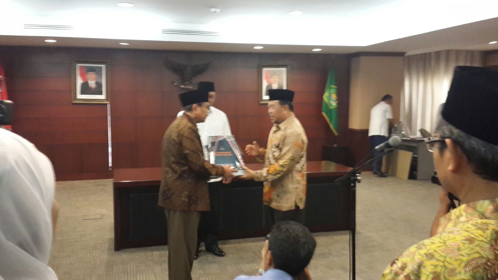 Serah Terima Kepengurusan Baznas Periode 2015-2020 Di Kemenag
